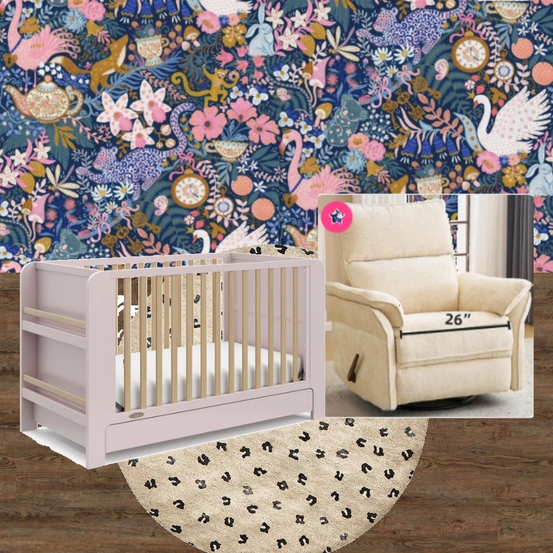 Nursery Option 1 Mood Board by sierra.linstead@icloud.com on Style Sourcebook