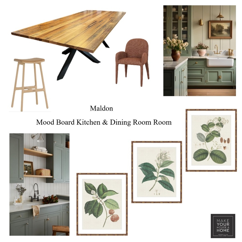 Rhi & Jase Govier - Mood Board Kitchen & Dining Room Mood Board by MarnieDickson on Style Sourcebook