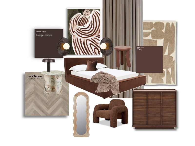 Bedroom Mocha Mousse Mood Board by Aimee.Donohoe on Style Sourcebook