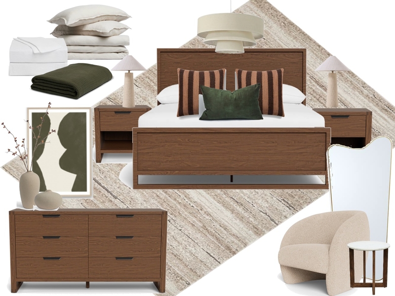 156 birdwood road, holland park -master bedroom 2 Mood Board by tlaws on Style Sourcebook