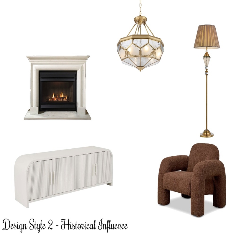 Historical Influence Mood Board by rebecca.medlen08@gmail.com on Style Sourcebook