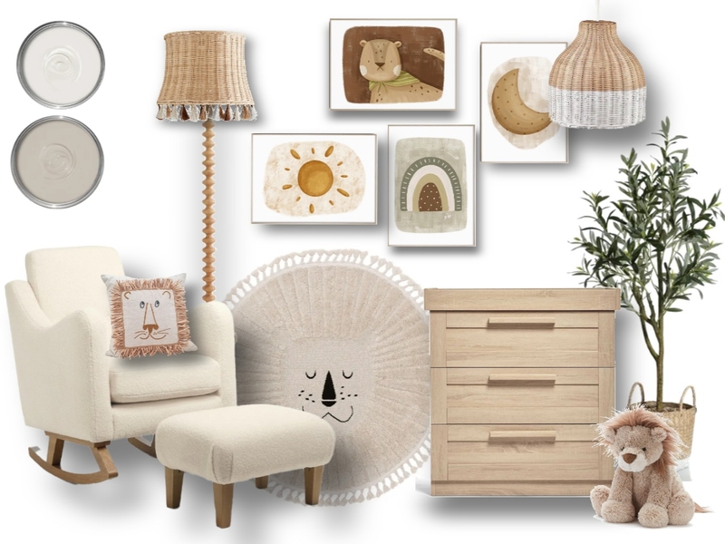 Aylward Project - Nursery opt 2 Mood Board by Rocky Cove Interiors on Style Sourcebook