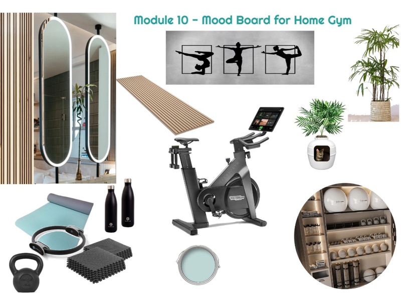 Module 10 - Gym Mood Board 30-05-25.2 Mood Board by JudyK on Style Sourcebook