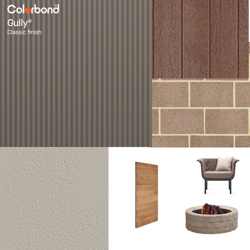 External Colour Scheme - Warm and Earthy Mood Board by White Building Co on Style Sourcebook