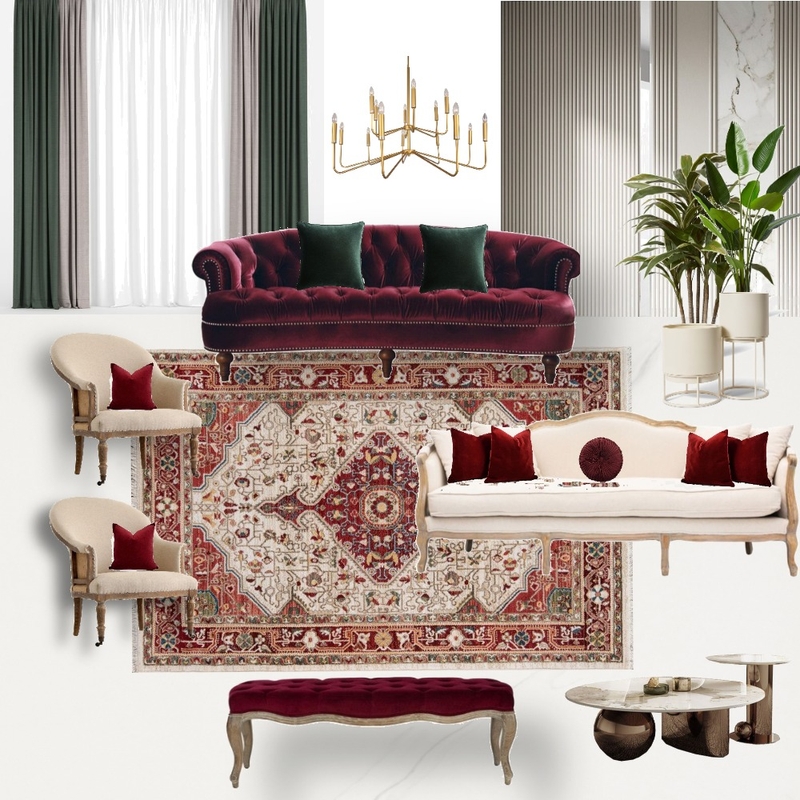 red Mood Board by aisan shiri on Style Sourcebook