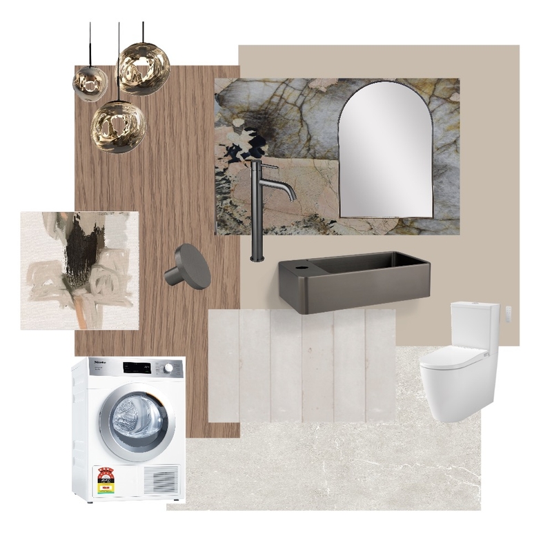 Toowoon Bay Laundry / Powder Room Mood Board by Dune Drifter Interiors on Style Sourcebook