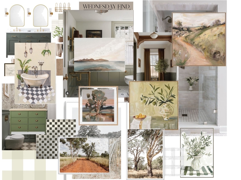 Bath - Sabina River Mood Board by moneil on Style Sourcebook