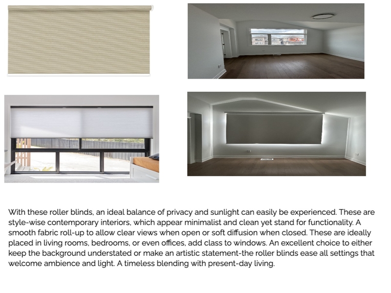 Roller Blinds – Effortless Light Control Mood Board by Design2View Blinds & Window Covering on Style Sourcebook