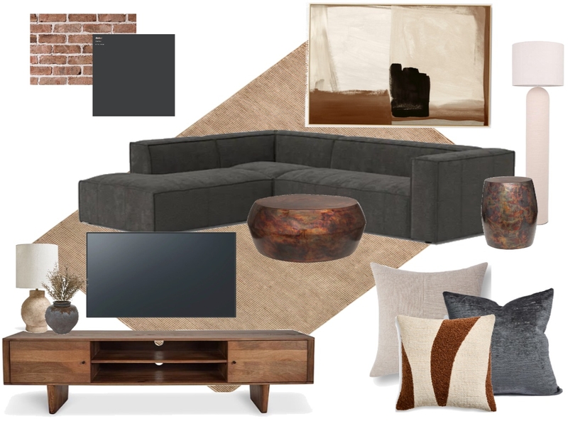 Nanango ski chalet - Media room Mood Board by tlaws on Style Sourcebook
