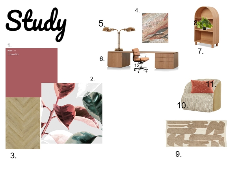 Study Mood Board by JulesAAJ on Style Sourcebook