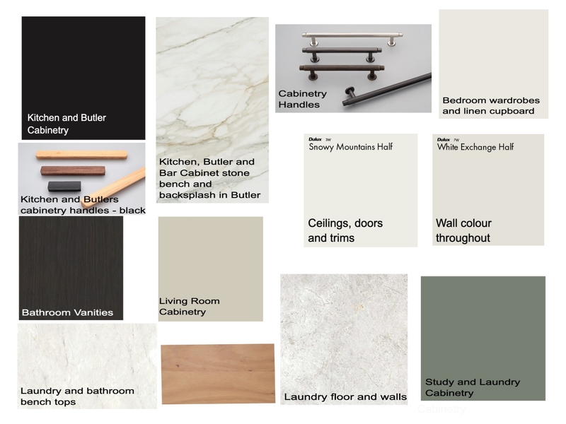 Dulwich Hill Cabinetry Finishes Mood Board by Savannah Interior Design on Style Sourcebook