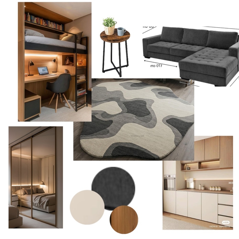 Αντιγόνη Ζερβούλη κατοικία φοιτητή Mood Board by antigonizervouli on Style Sourcebook
