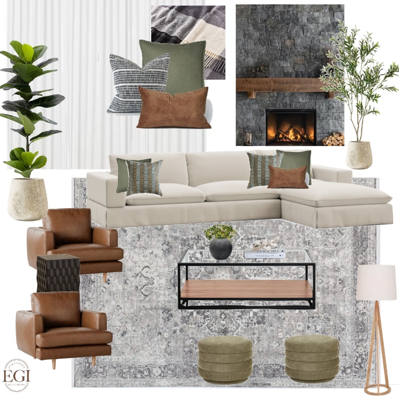 Brookwater Living Room Mood Board by Eliza Grace Interiors on Style Sourcebook