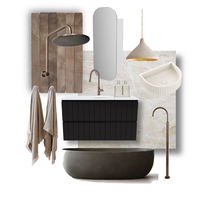 Timberline Bathroom Mood Board by AR.CHETYPE DESIGN on Style Sourcebook