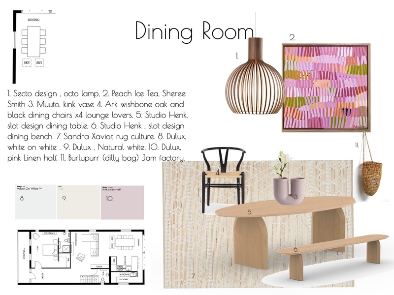 Dining room Mood Board by MSP Styling & Design on Style Sourcebook