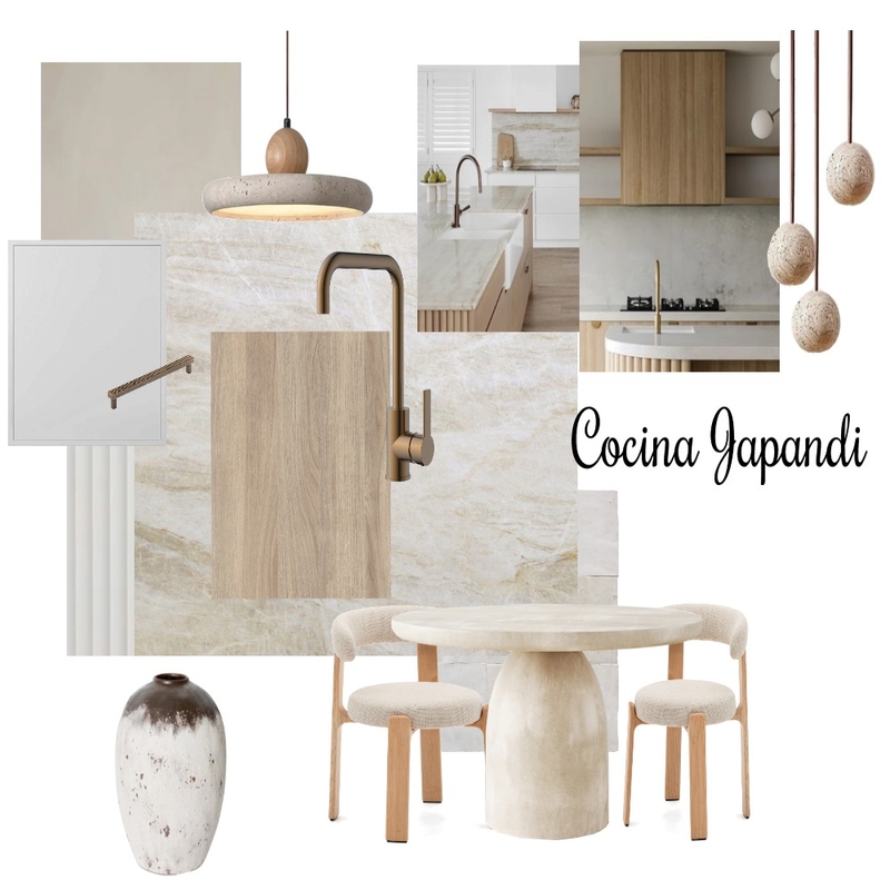 Cocina Japandi Mood Board by NATASHARV on Style Sourcebook