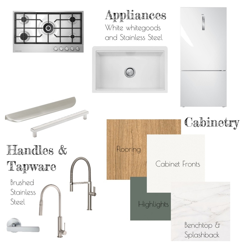 Kitchen Mood Board by thompson.jannah@gmail.com on Style Sourcebook