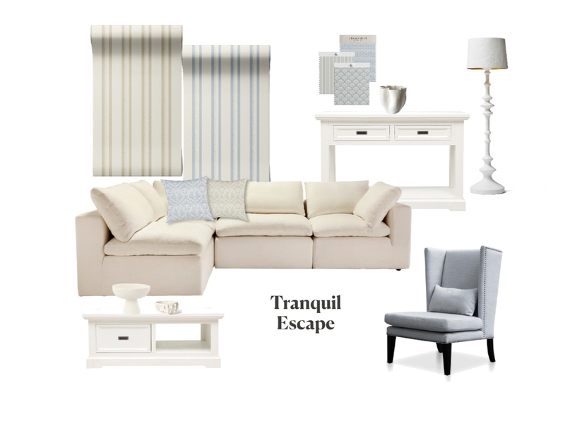 Tranquil Escape Mood Board by Cinnamon Clouds on Style Sourcebook