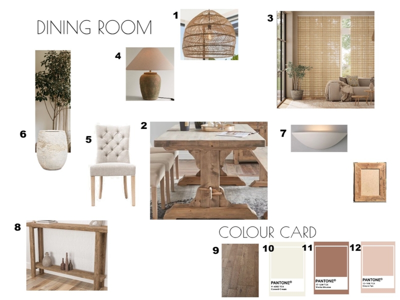 Scandi Hamptons dining room (sample board) Mood Board by Chloe Cheverton on Style Sourcebook