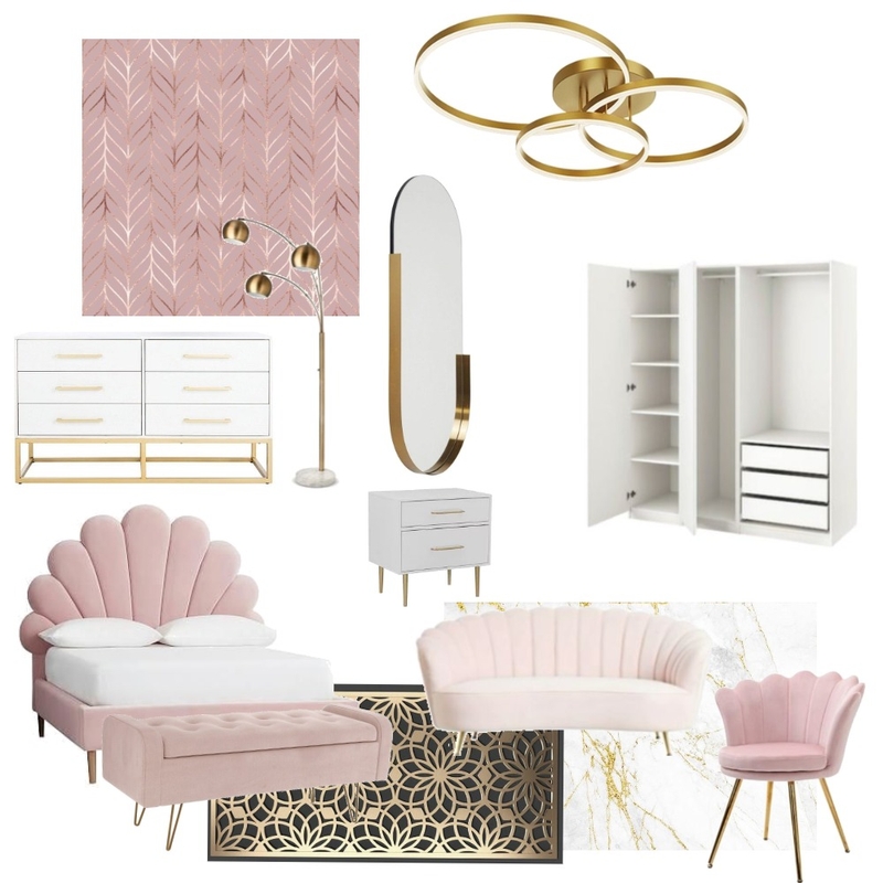 art deco bedroom Mood Board by natasatzwra on Style Sourcebook