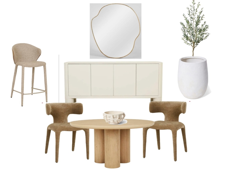 Simone- Dining Room Mood Board by Redesign and Styled on Style Sourcebook