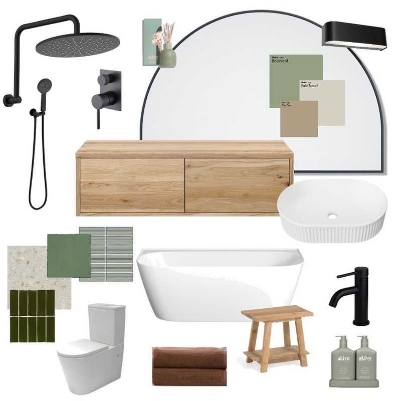 Bathroom Mood Board by wallabyholtze on Style Sourcebook