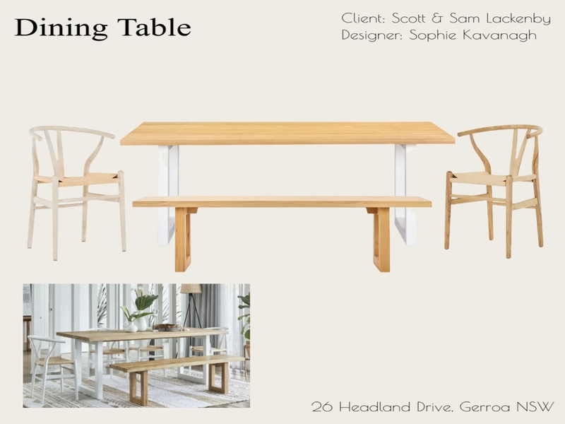 Dining Table - Design 1 Mood Board by Sophie Kavanagh on Style Sourcebook
