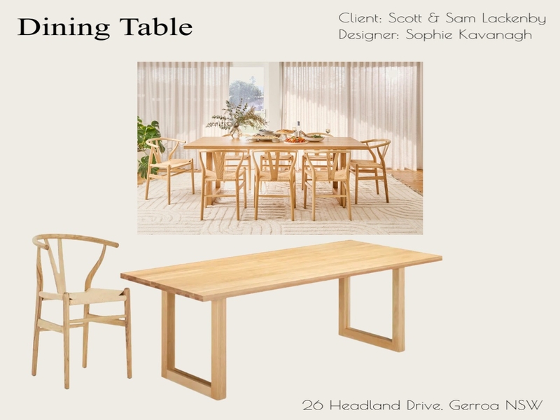 Dining Table - Design 2 Mood Board by Sophie Kavanagh on Style Sourcebook