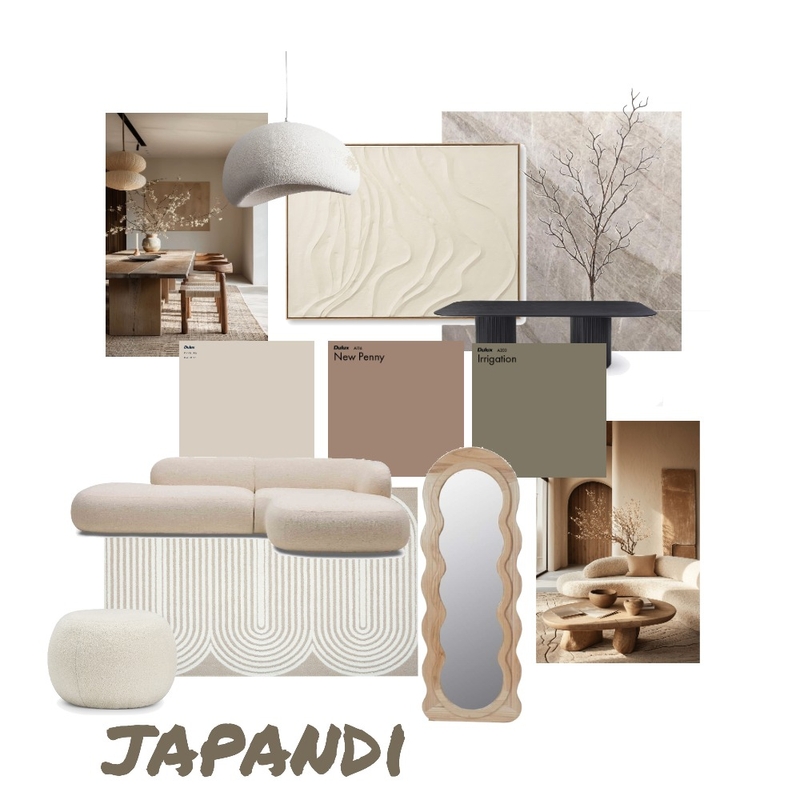 Japandi Mood Board by zoelanii on Style Sourcebook