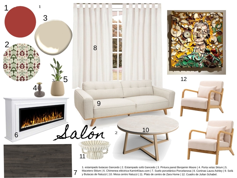 salon Mood Board by bolito on Style Sourcebook