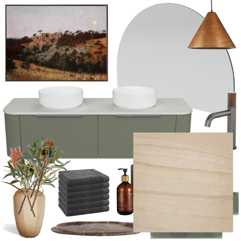Outback Plains | Santos with Melody Mirror Mood Board by Davo on Style Sourcebook
