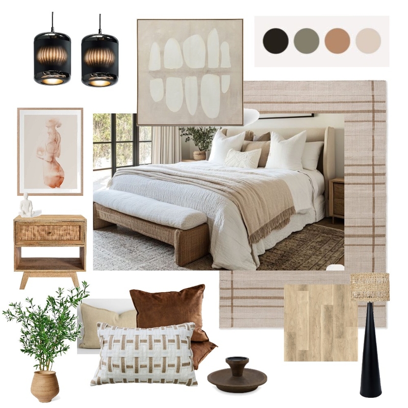 Grounded Retreat | Module 10 Mood Board by t.moore3@bigpond.com on Style Sourcebook