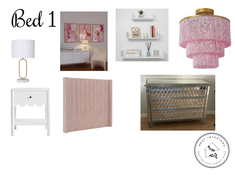 Bed 1 - 75 Romano Crescent, Iluka Mood Board by Nest Interiors on Style Sourcebook