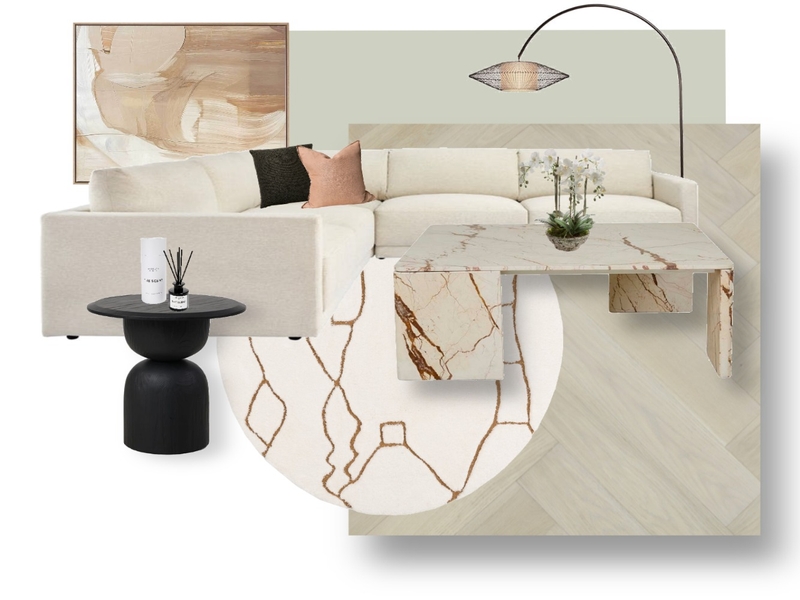 Modern Living Room Mood Board by Hanna Laine on Style Sourcebook