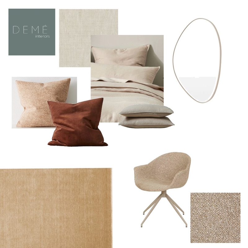 Natalie's Bedroom Mood Board by Demé Interiors on Style Sourcebook