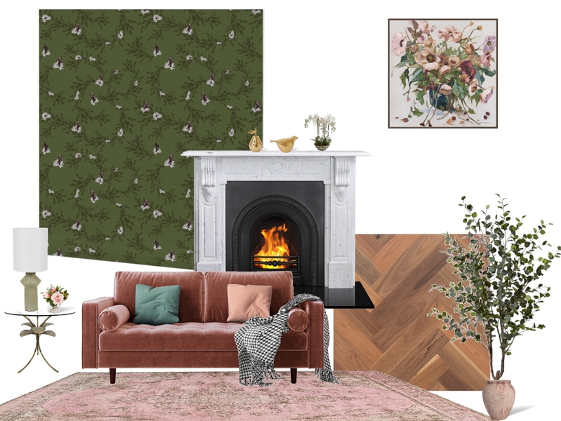 Autumn Daisy Living Room Mood Board by cocoahobbitt@gmail.com on Style Sourcebook