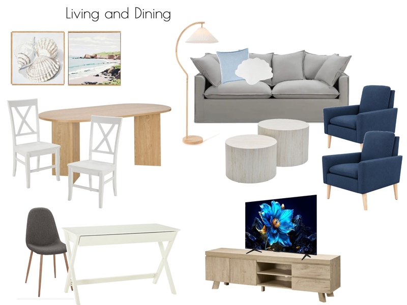 Modern coastal Mood Board by Interiors By Zai on Style Sourcebook