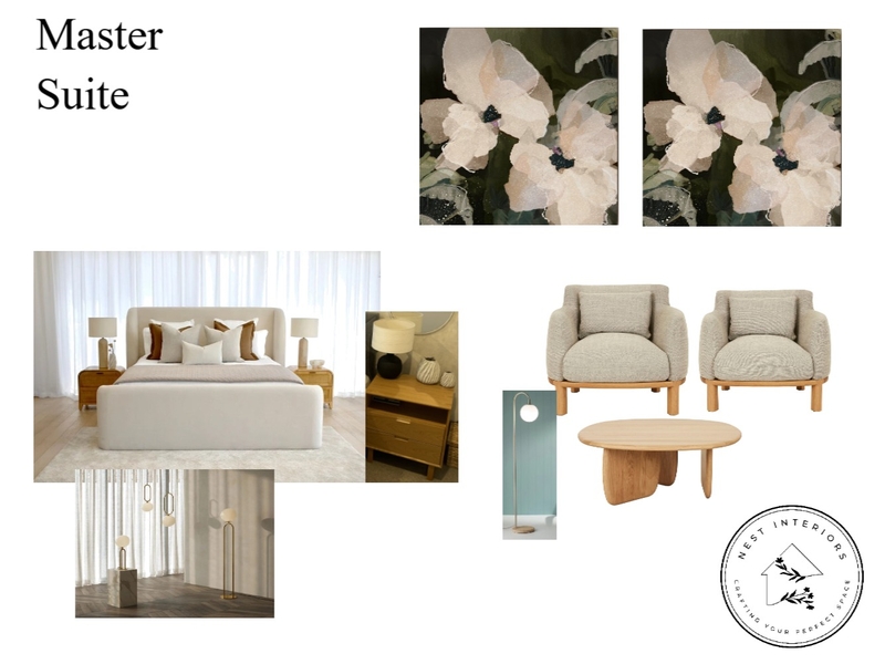 Master Suite - 75 Romano Crescent, Iluka Mood Board by Nest Interiors on Style Sourcebook