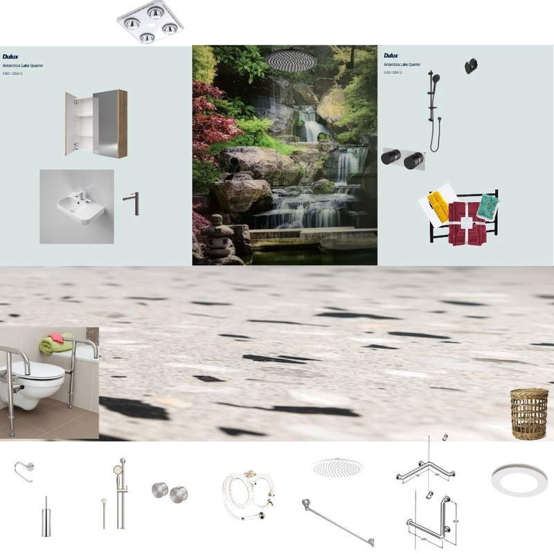 Accessible Bathroom Mood Board by Paless Homes on Style Sourcebook