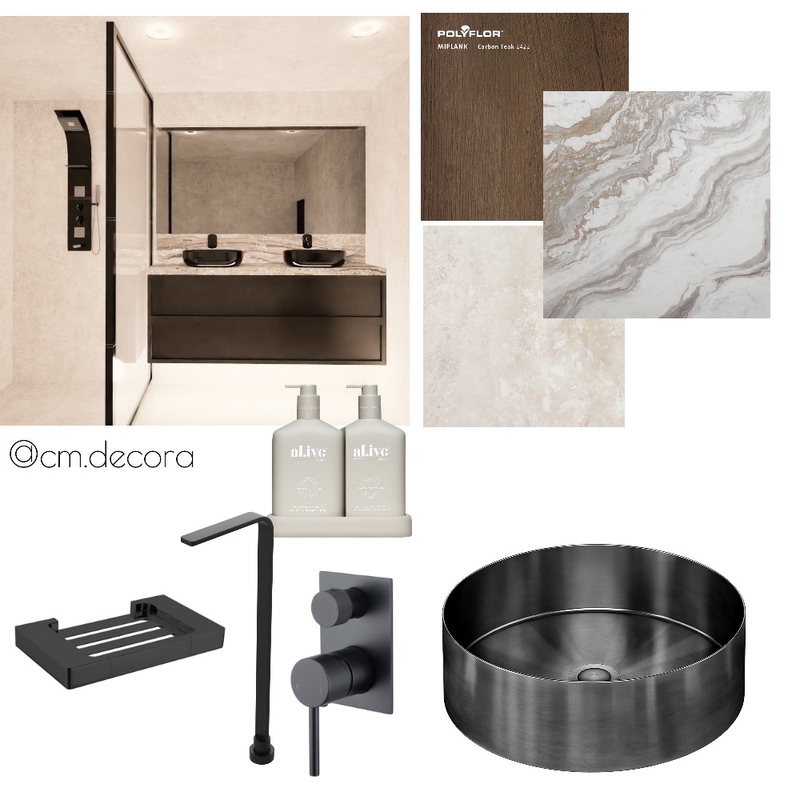 Bathroom minimalist project Mood Board by Cm decora on Style Sourcebook