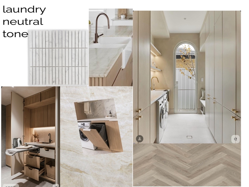 Laundry Neutral tone Mood Board by SONDRAZ on Style Sourcebook