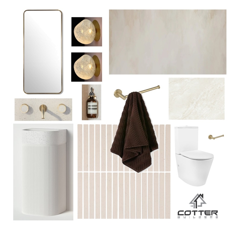 Elysian - Powder Room 1 Mood Board by Cotter Builders on Style Sourcebook