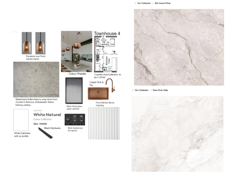 T4 Stone Benchtops Mood Board by staged design on Style Sourcebook