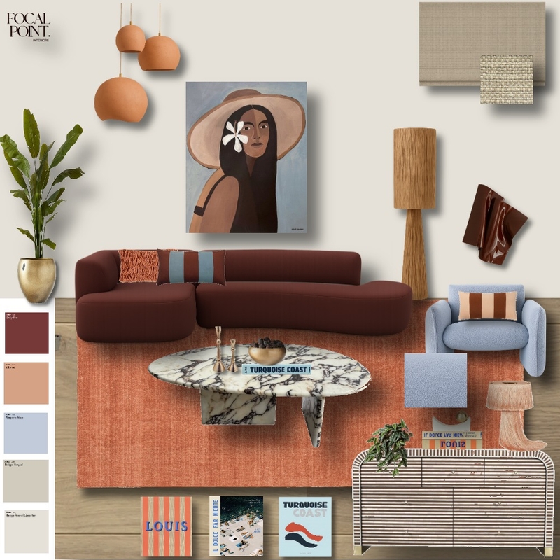 Colour Scheme Lounge (Sydney Terrace) Mood Board by Focal Point Interior on Style Sourcebook