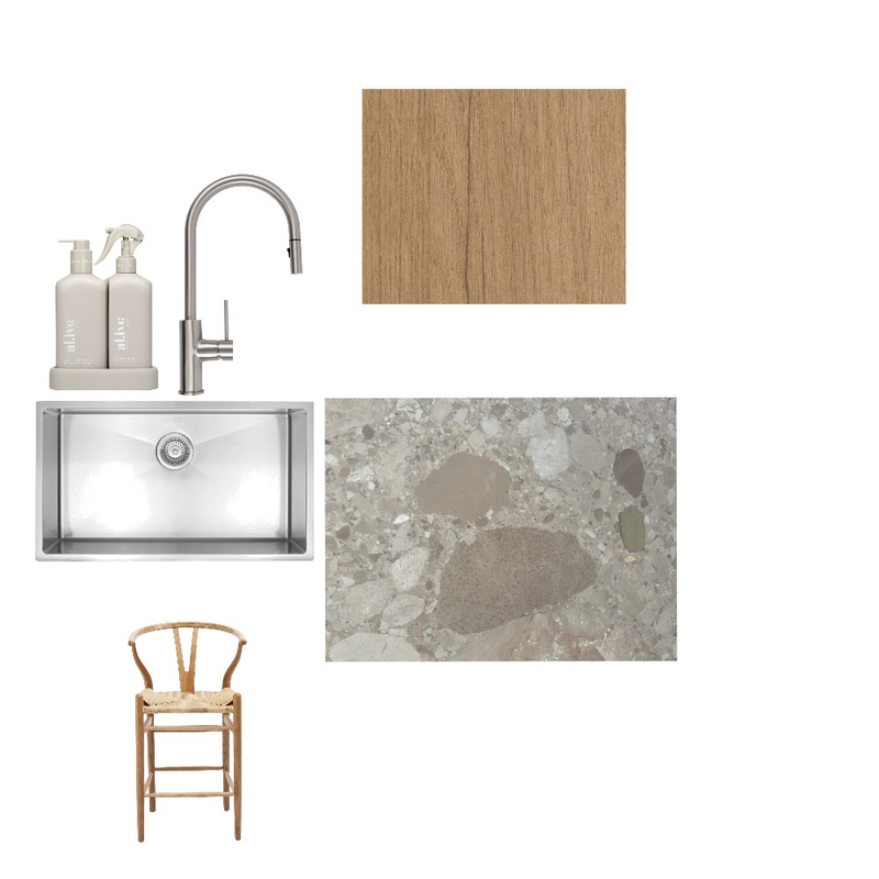 Part A Kitchen Sample Board Mood Board by Faith Christine on Style Sourcebook