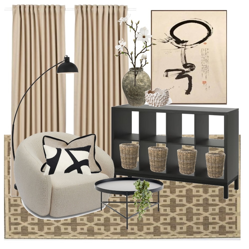 Japanese Minimalist 2 Mood Board by Styled By Lorraine Dowdeswell on Style Sourcebook