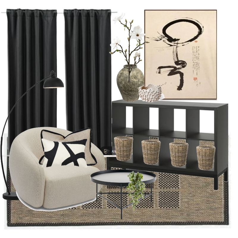 Japanese Minimalist 1 Mood Board by Styled By Lorraine Dowdeswell on Style Sourcebook