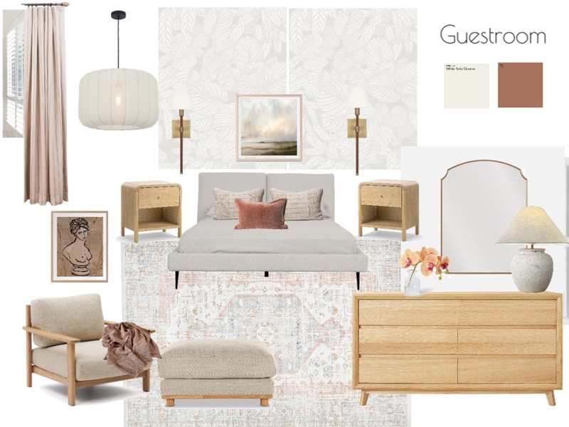 Guestroom - Selections Mood Board by moneil on Style Sourcebook