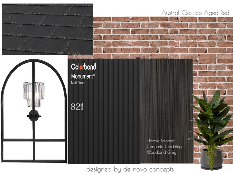 external blacks Mood Board by De Novo Concepts on Style Sourcebook