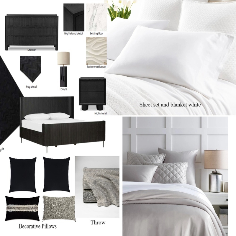 King Mood Board by Bedside on Style Sourcebook